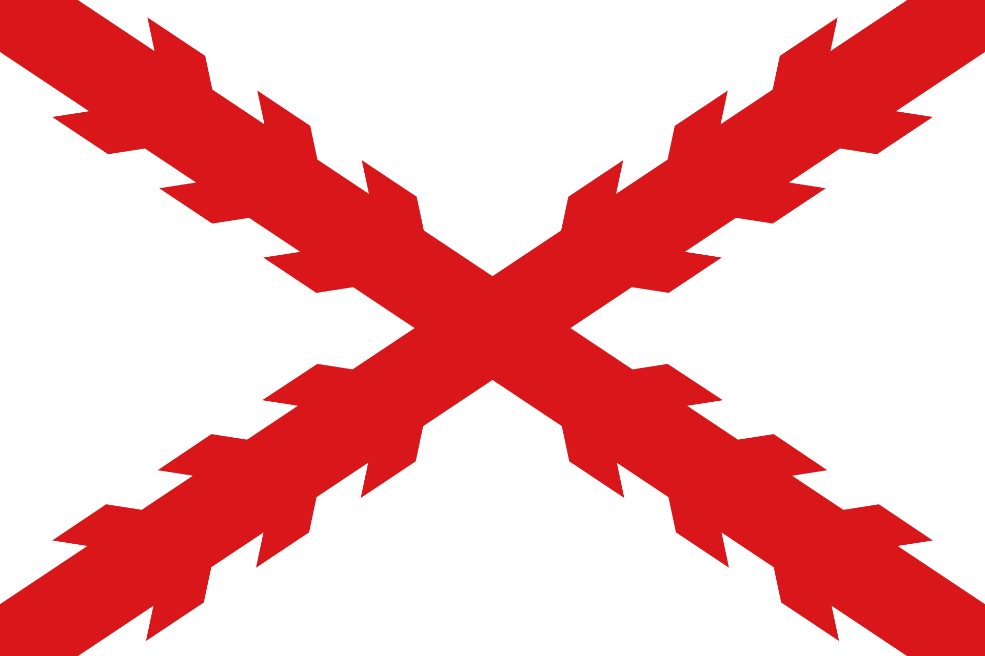 cruz de borgoña flag
